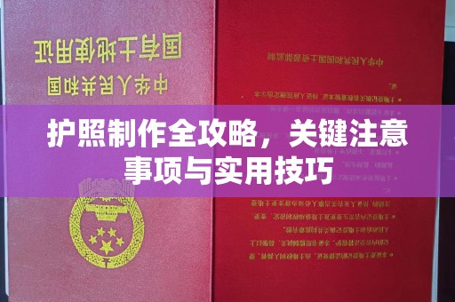 榆社护照制作全攻略，关键注意事项与实用技巧