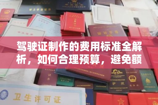 榆社驾驶证制作的费用标准全解析，如何合理预算，避免额外支出