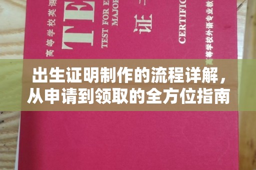 榆社出生证明制作的流程详解，从申请到领取的全方位指南